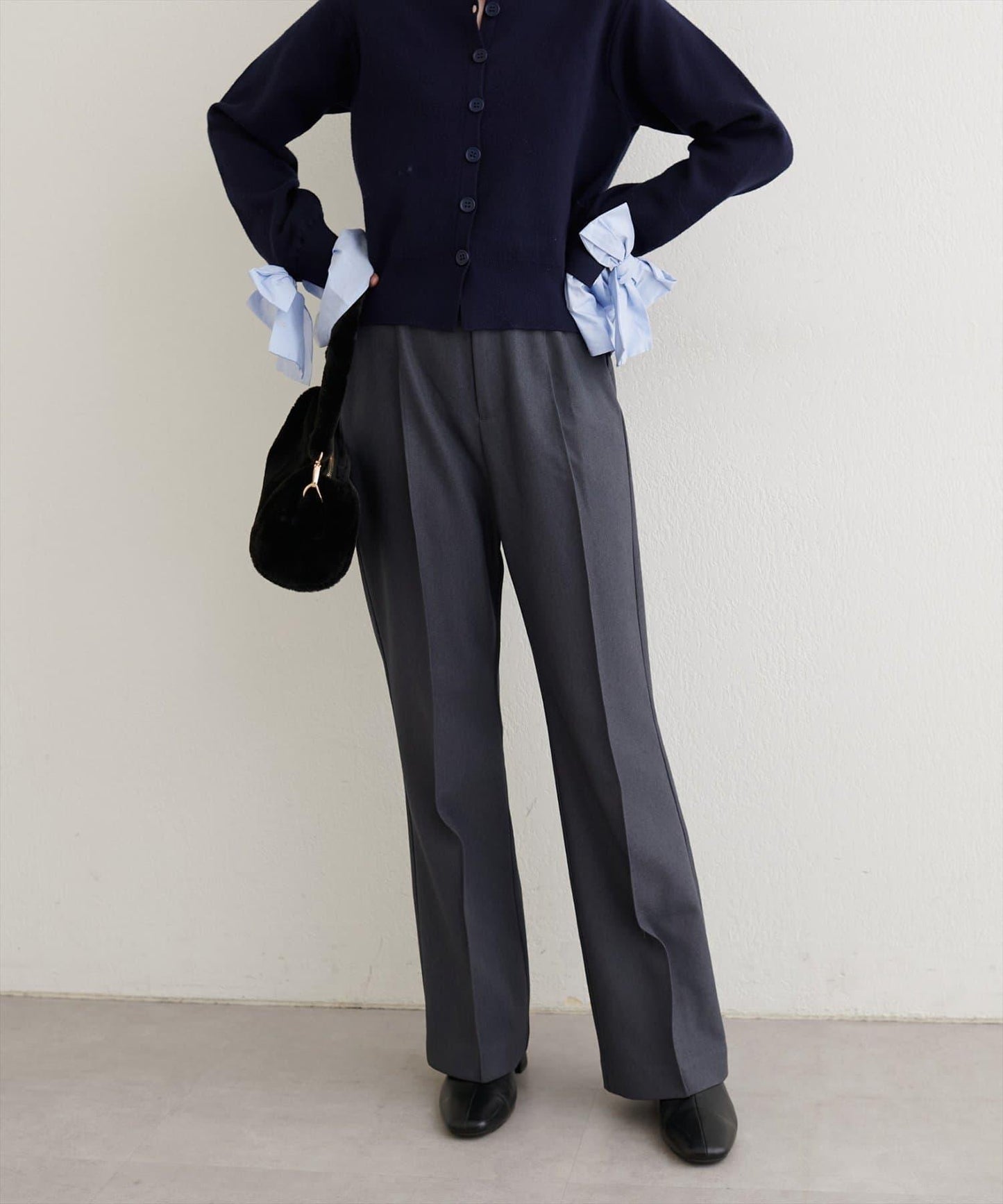 〈osono〉美型喇叭褲