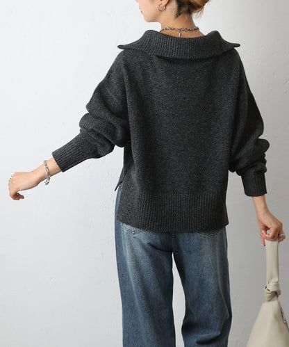 柔軟帶領開襟襯衫