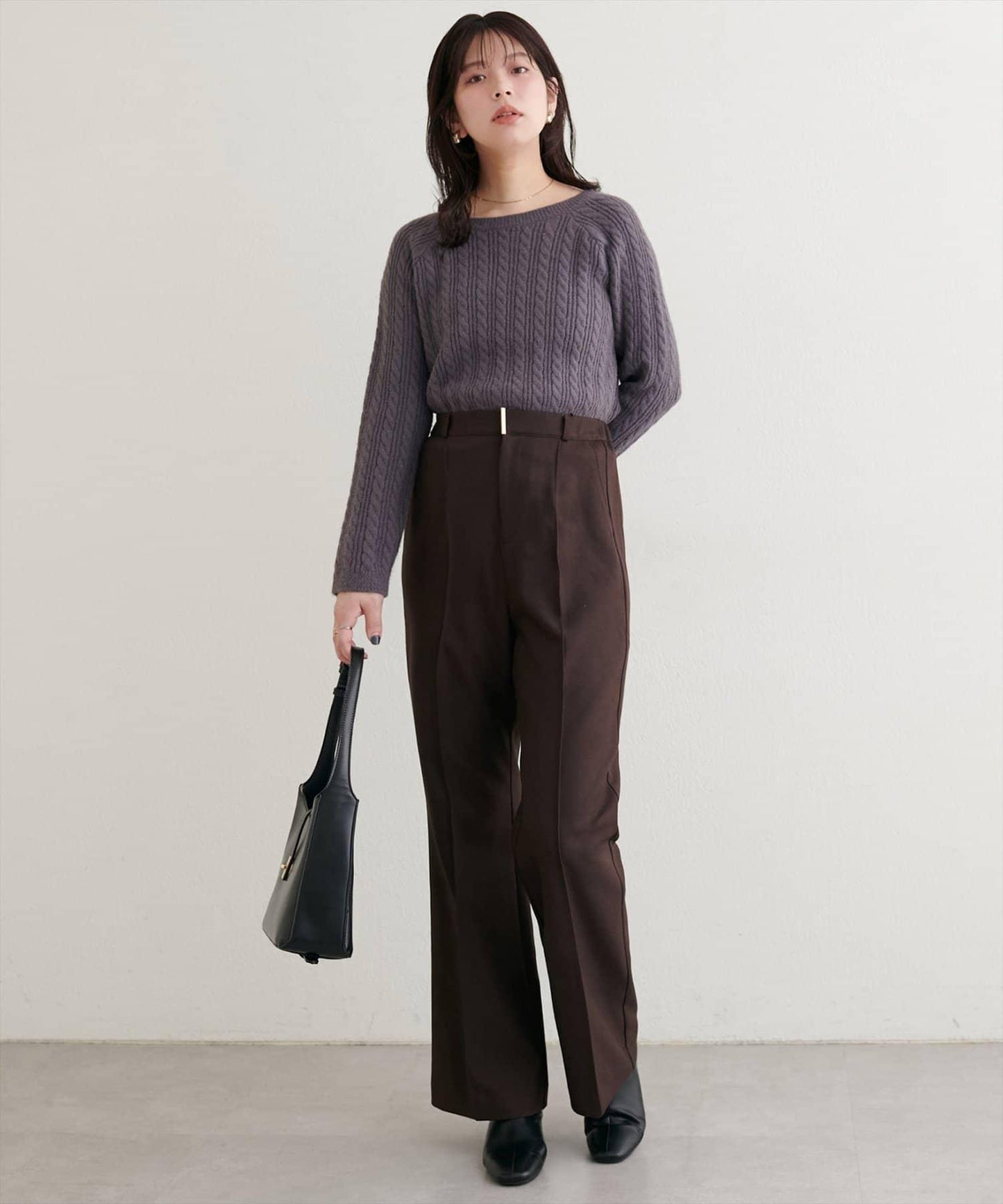 〈osono〉美型喇叭褲