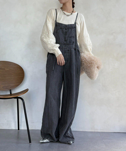 拼接帶刺繡套頭衫