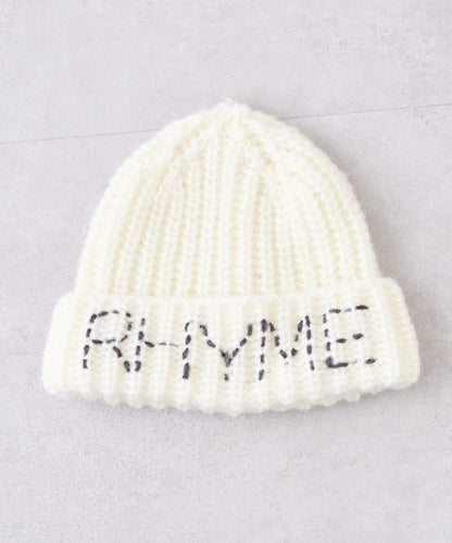 【UNISEX】刺繡logo針織帽