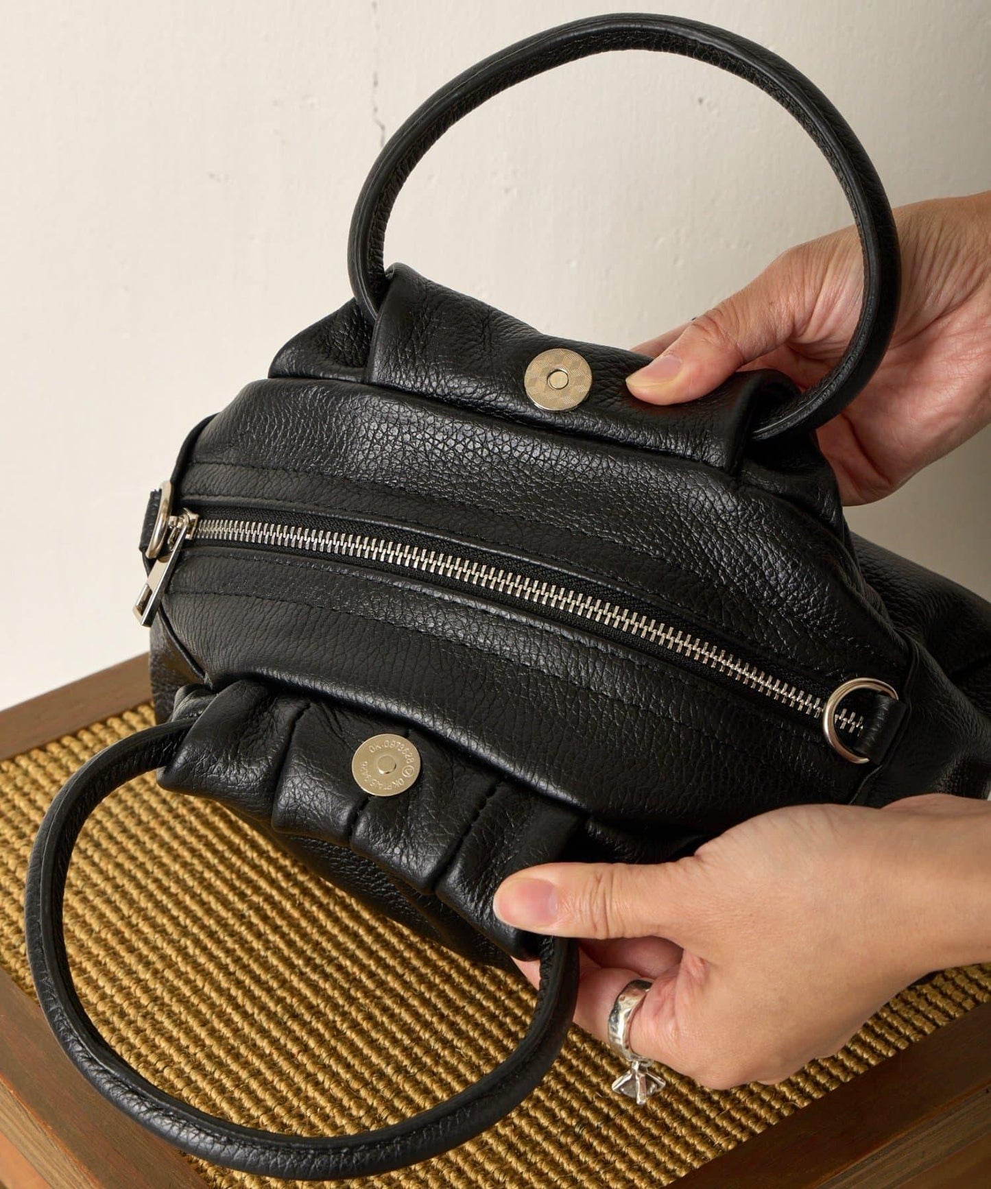 【さわゆい企畫】百褶皮革包