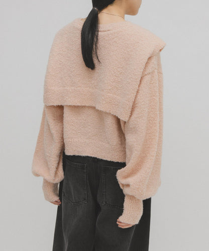 結飾層疊針織衫