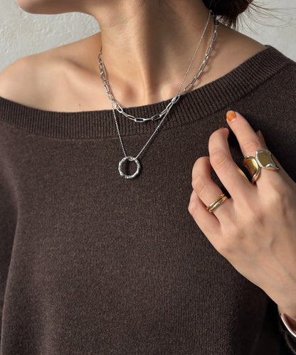 設計感多層鏈條項鍊