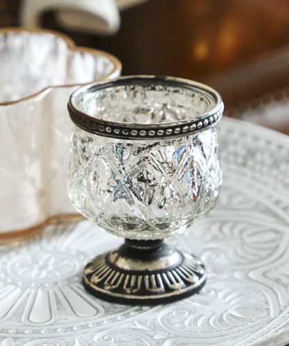 《WEB限定再入荷》アンティークガラスカップ/フレンチモロッコ