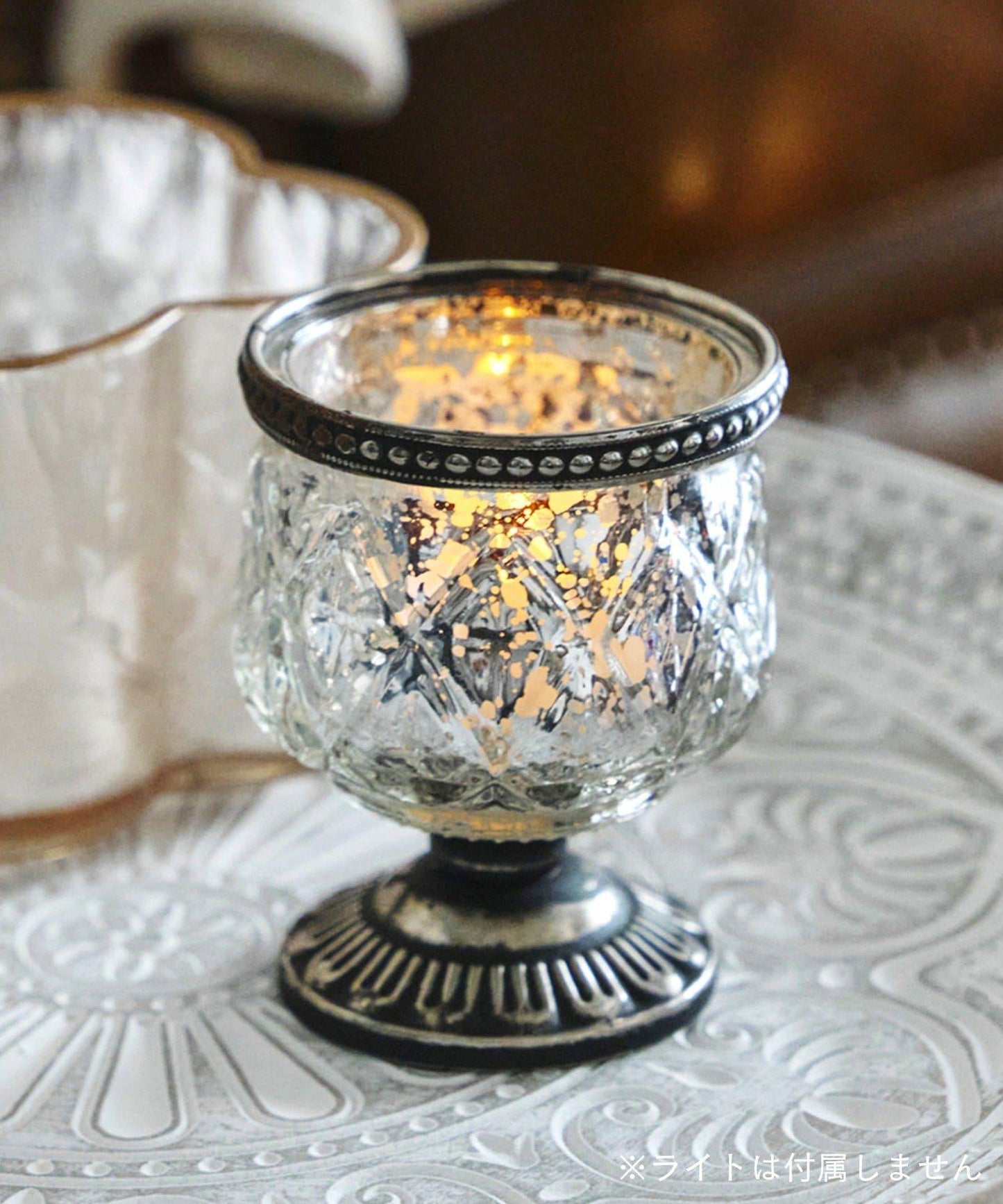 《WEB限定再入荷》アンティークガラスカップ/フレンチモロッコ