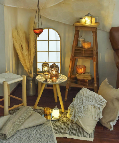 《WEB限定再入荷》アンティークガラスカップ/フレンチモロッコ