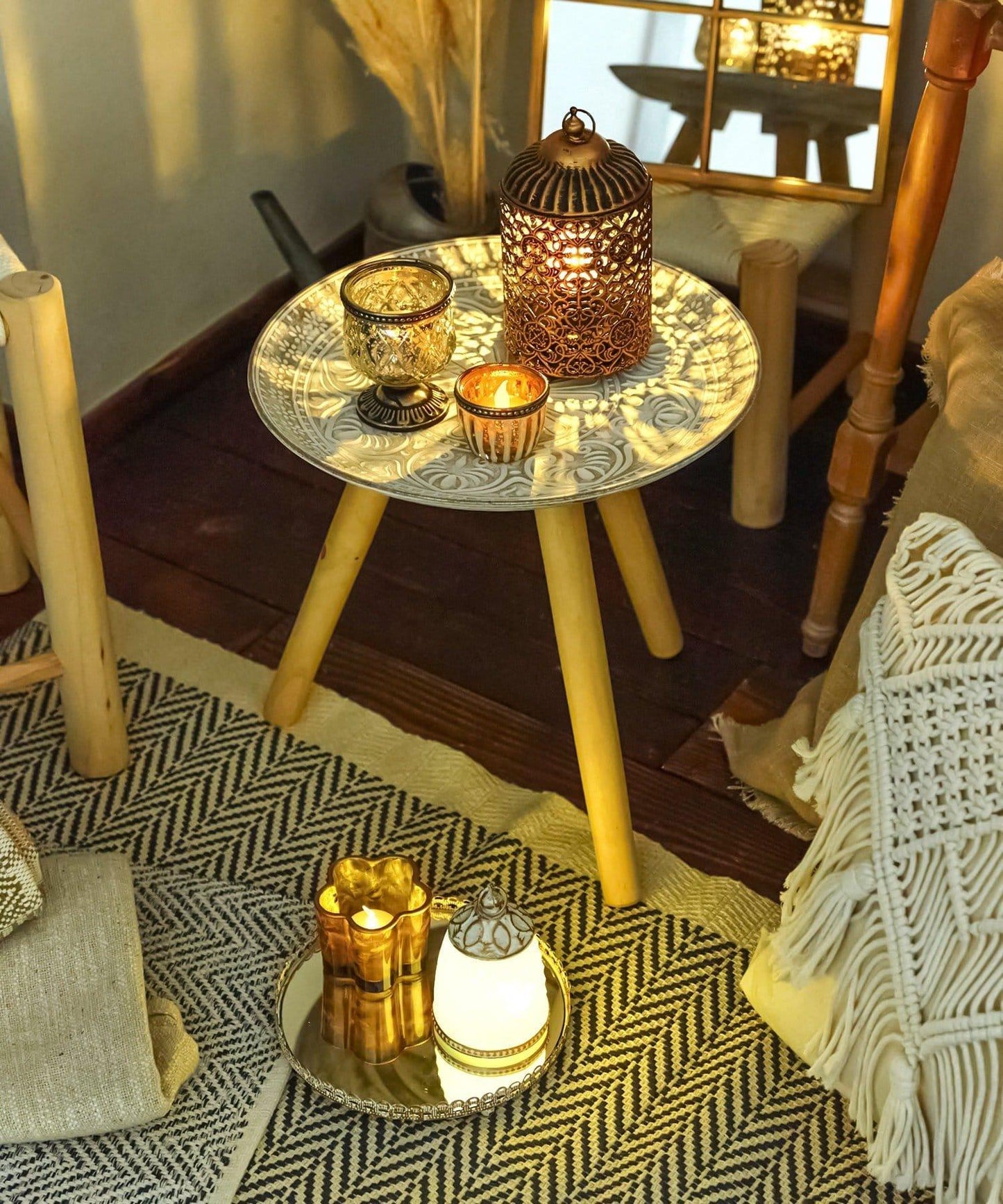 《WEB限定再入荷》アンティークガラスカップ/フレンチモロッコ