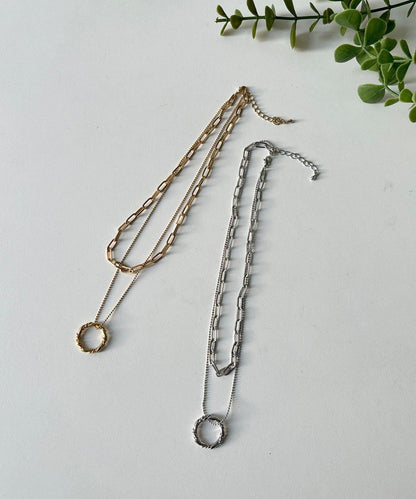 設計感多層鏈條項鍊