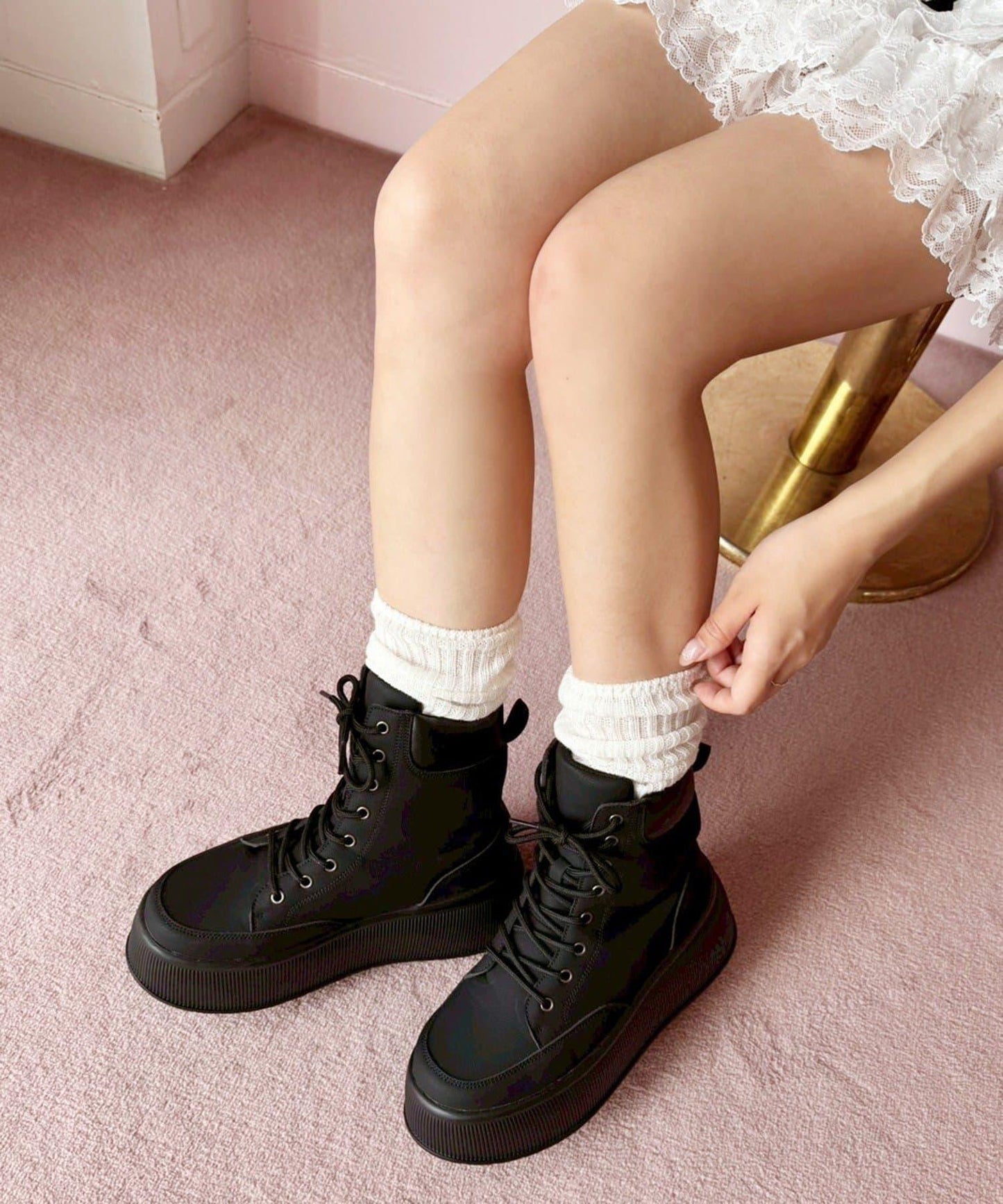 【one after another】徒步短靴