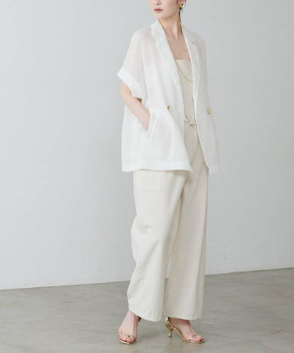 【LARUTA】短袖網眼夾克