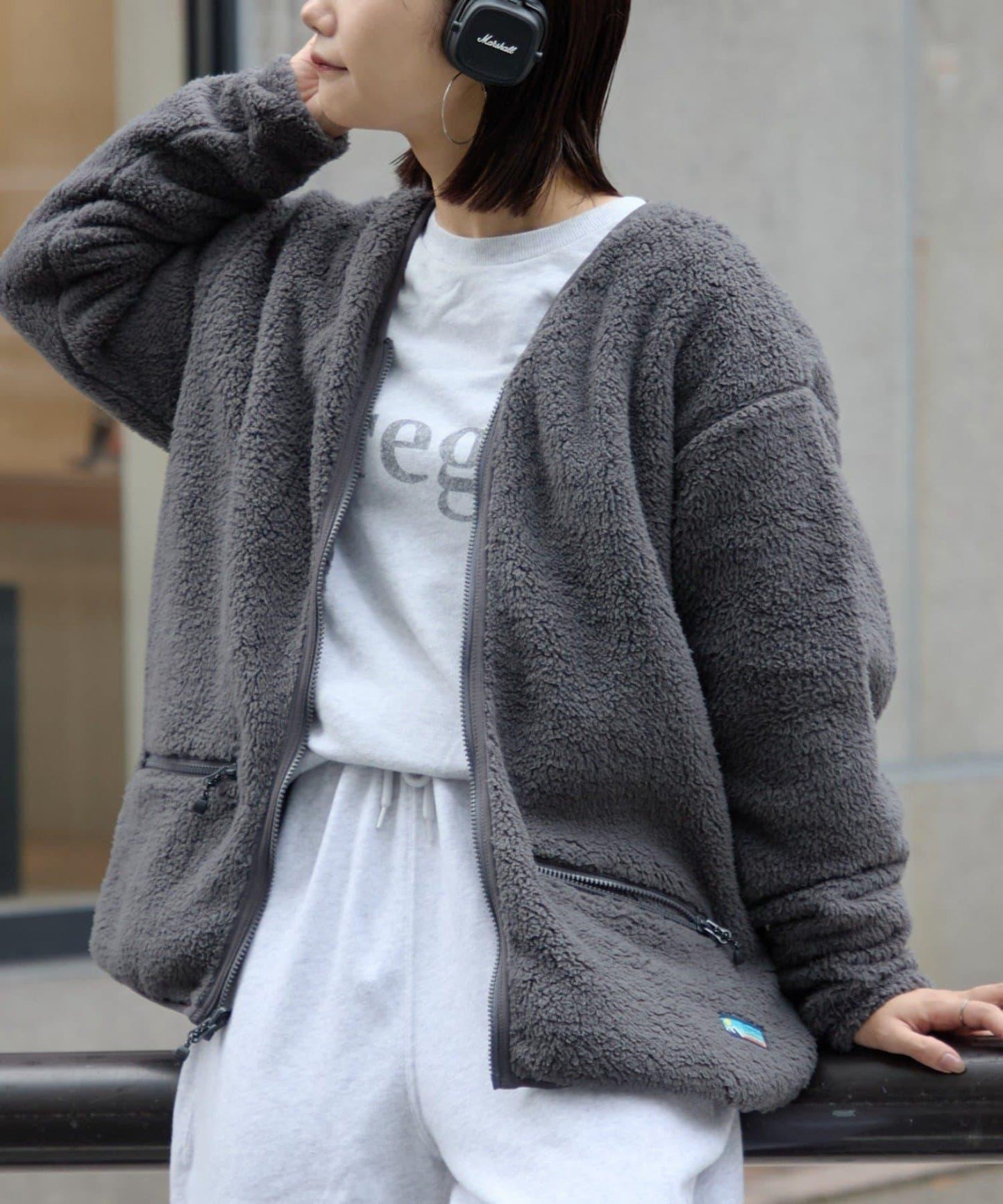 【Franklin Climbing】Cascade羊羔絨開衫