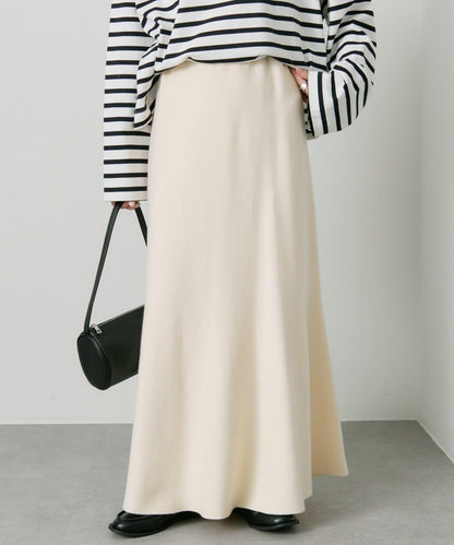 【/復刻】米蘭羅紋針織半身裙