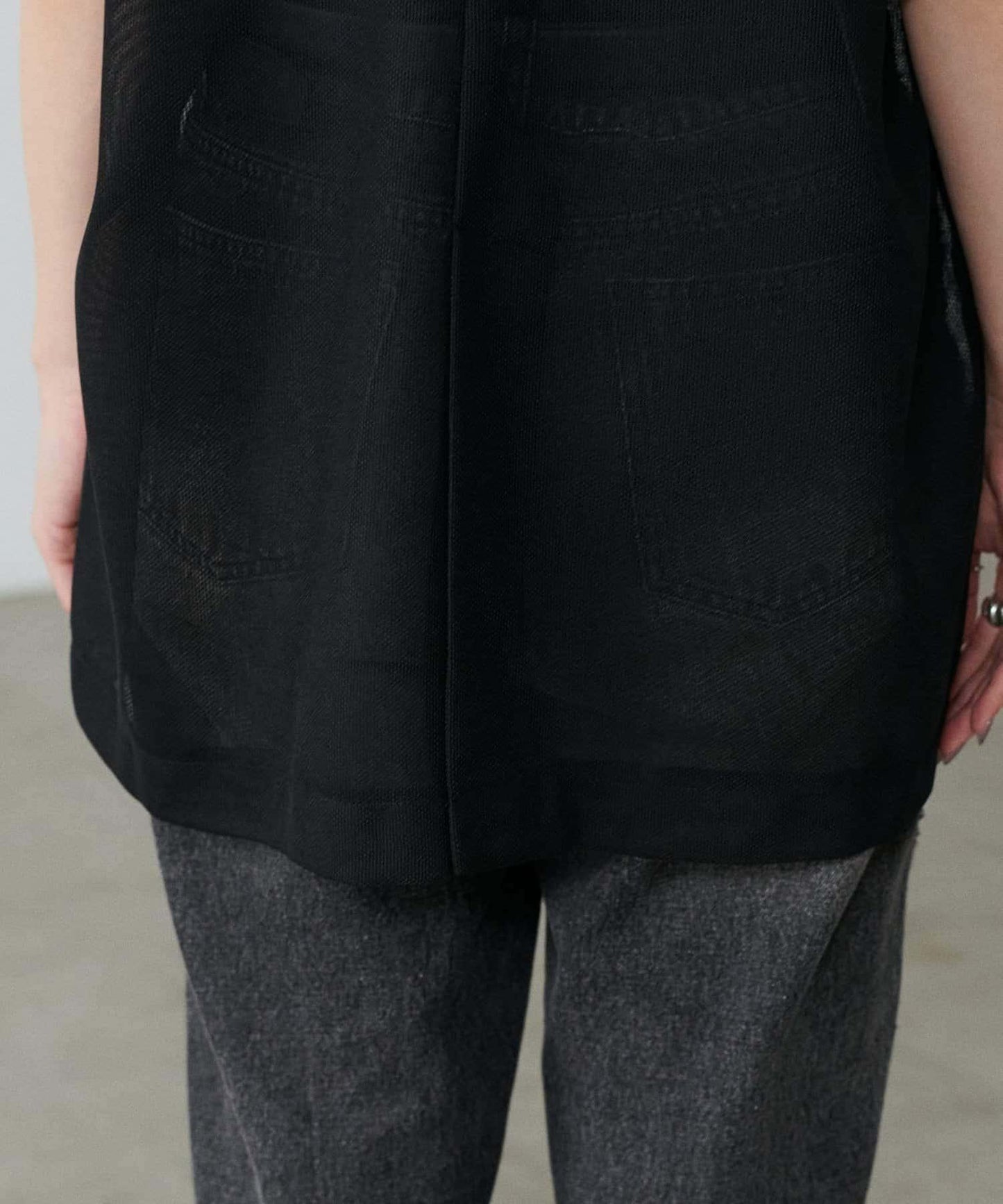 【LARUTA】短袖網眼夾克