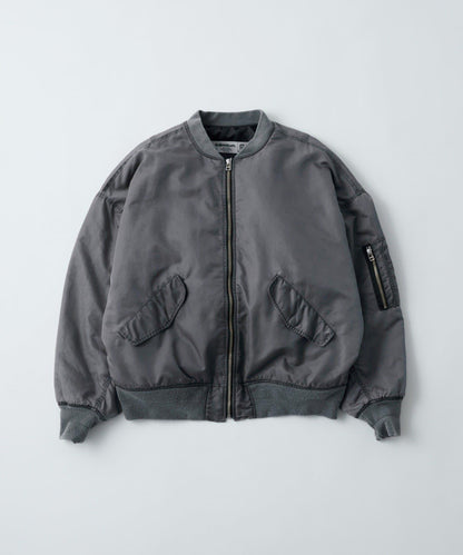 Sourcream酸奶色顏料工藝MA1夾克