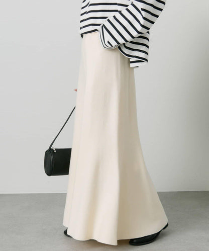 【/復刻】米蘭羅紋針織半身裙