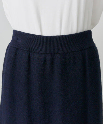 【/復刻】米蘭羅紋針織半身裙
