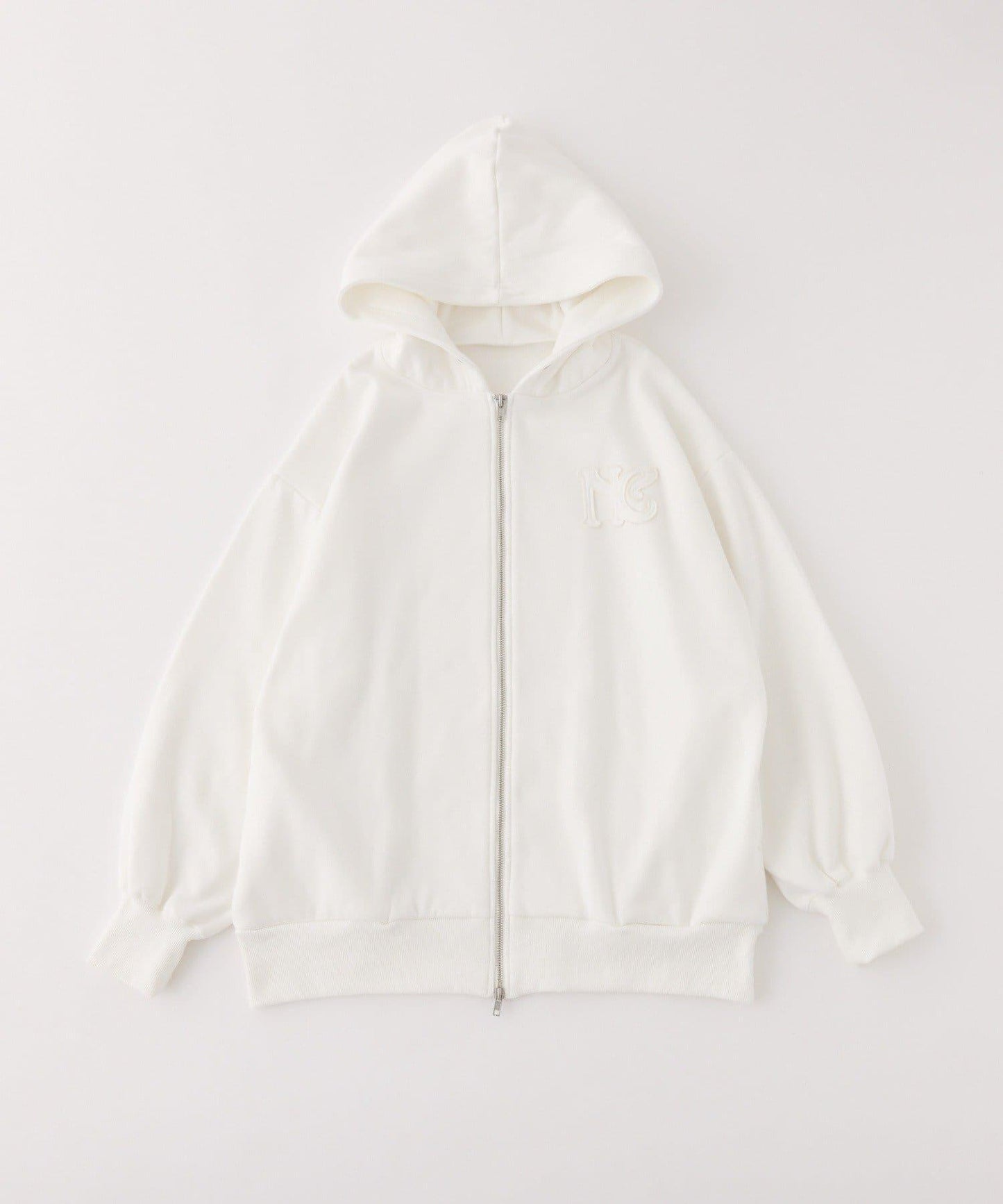 Logo亮片連帽衛衣