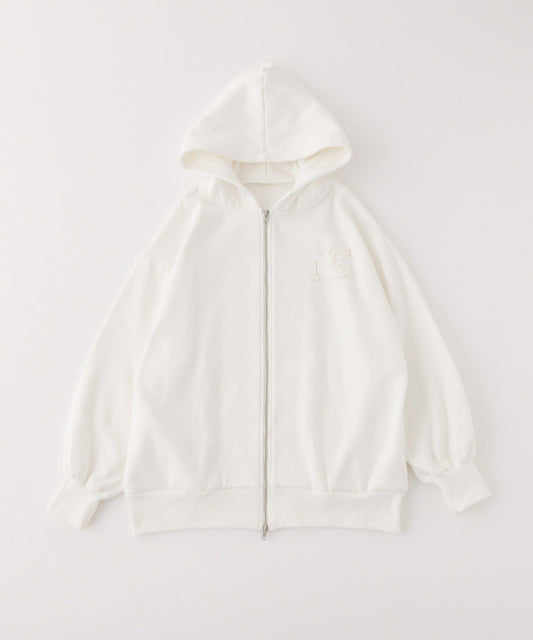 Logo亮片連帽衛衣