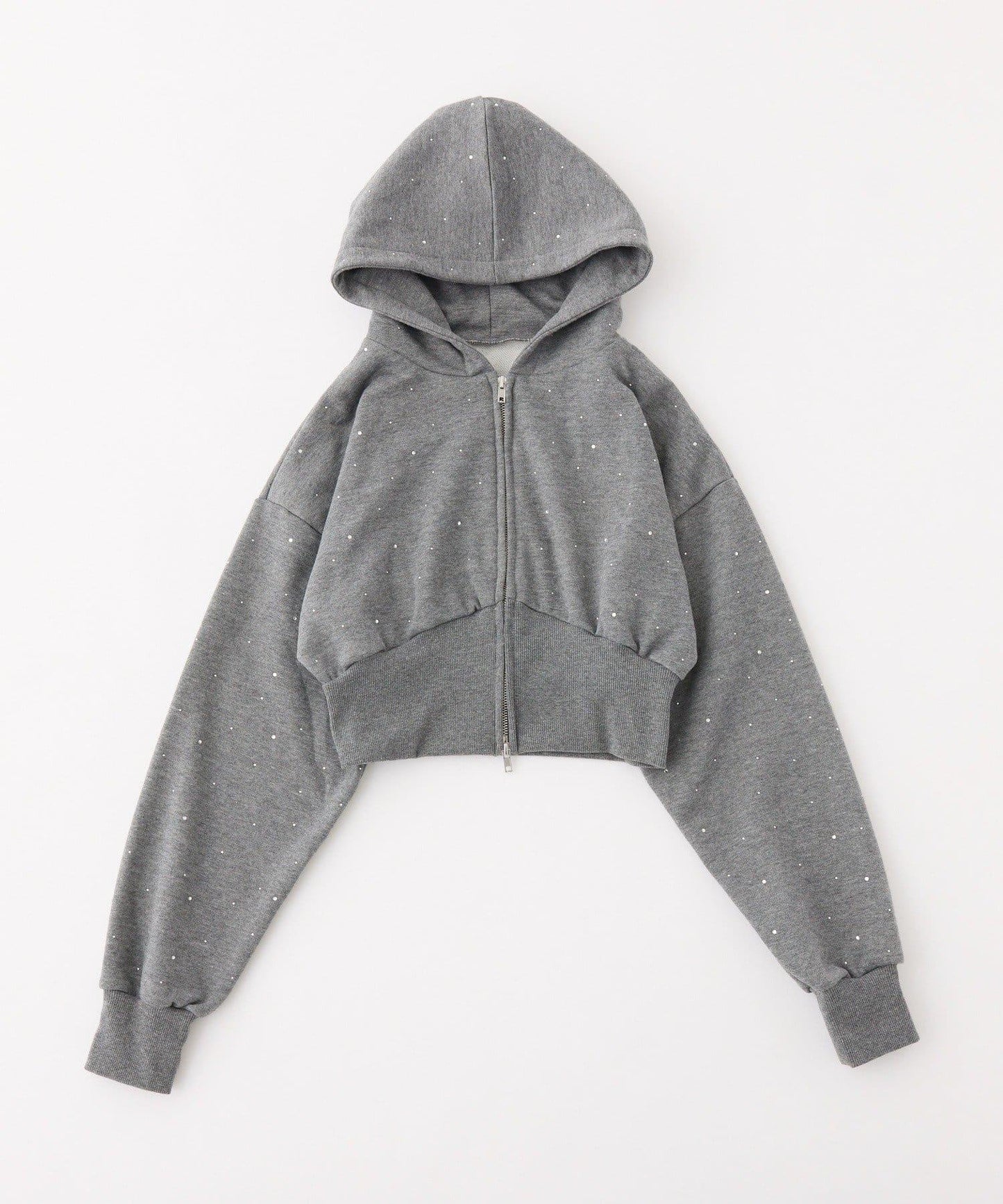 【可成套搭配】珠飾連帽衛衣