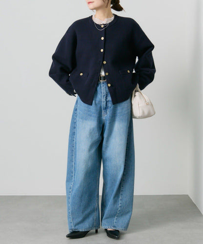 【新色上市/復刻】米蘭羅紋針織開衫