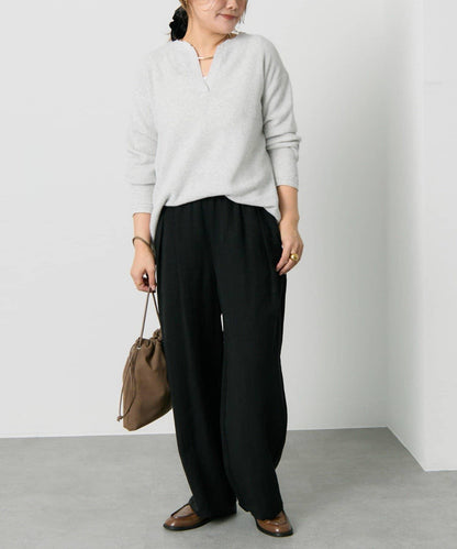 亨利領華夫格針織衫