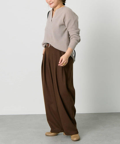 亨利領華夫格針織衫