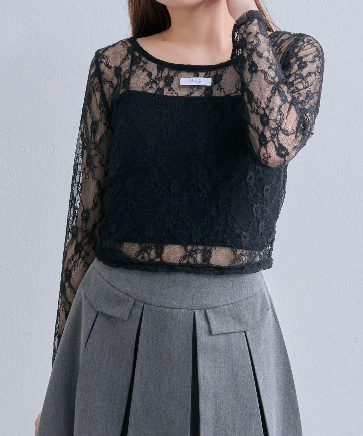 【OLIVE des OLIVE】蕾絲上衣