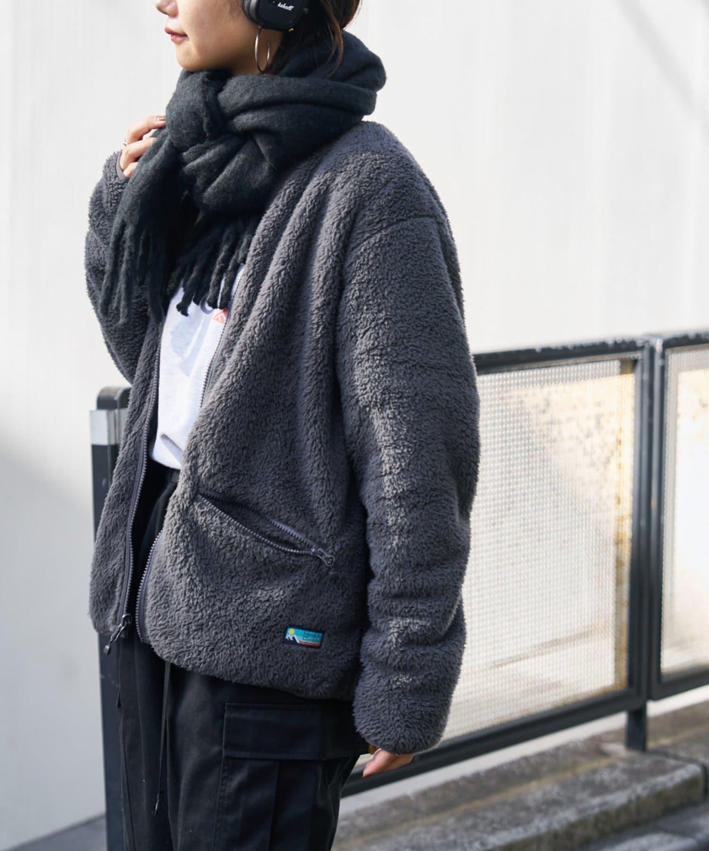 【Franklin Climbing】Cascade羊羔絨開衫