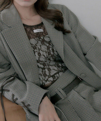 【OLIVE des OLIVE】蕾絲上衣