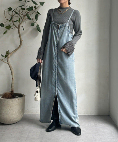 流蘇袖口羅紋針織衫