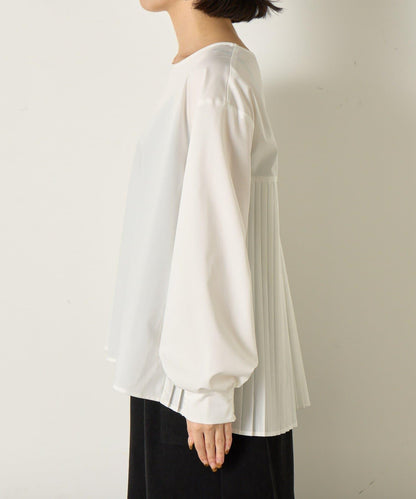 羽毛馬甲套裝襯衫