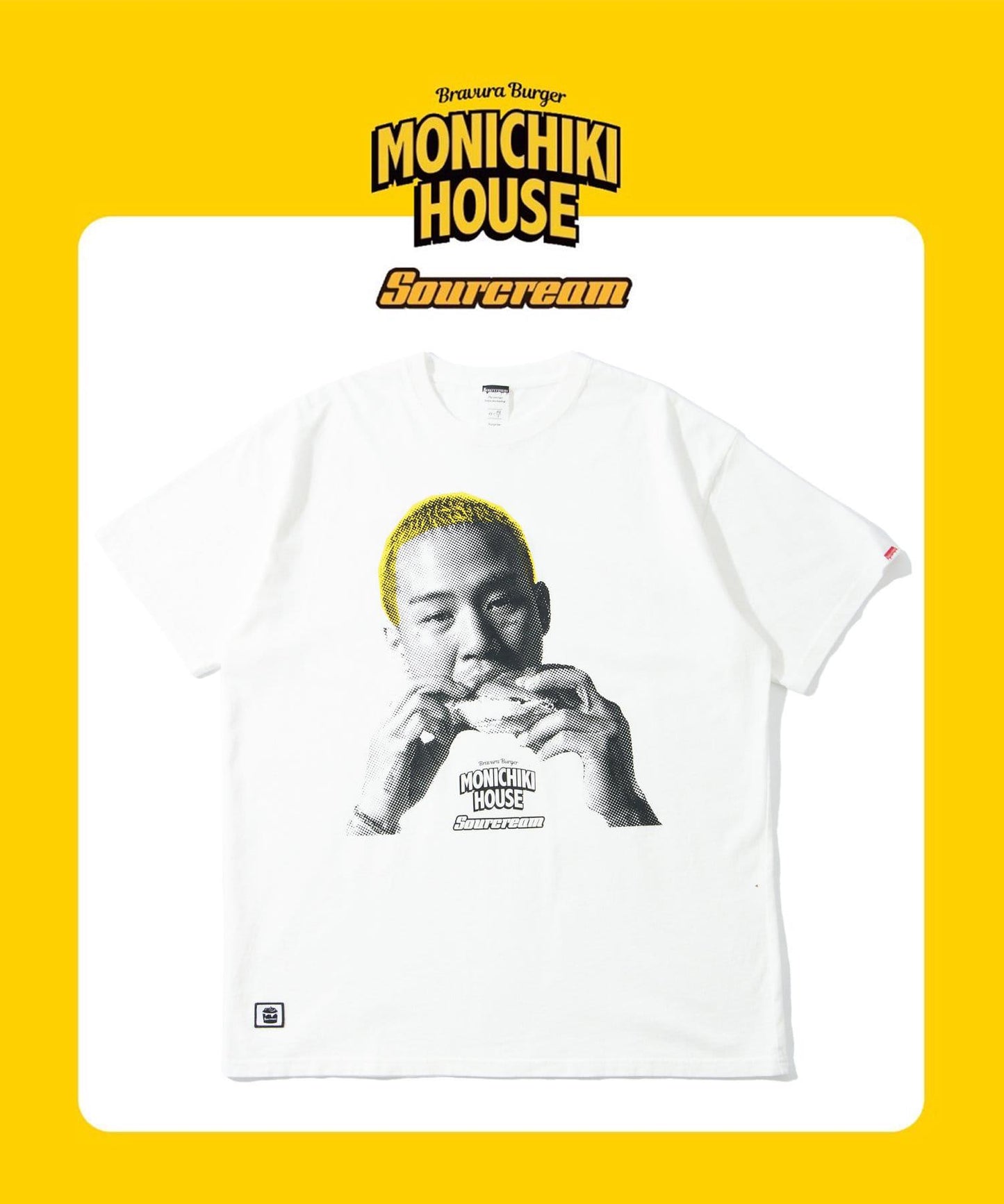 【WHO'S WHO gallery】Money Burger印花短袖T恤