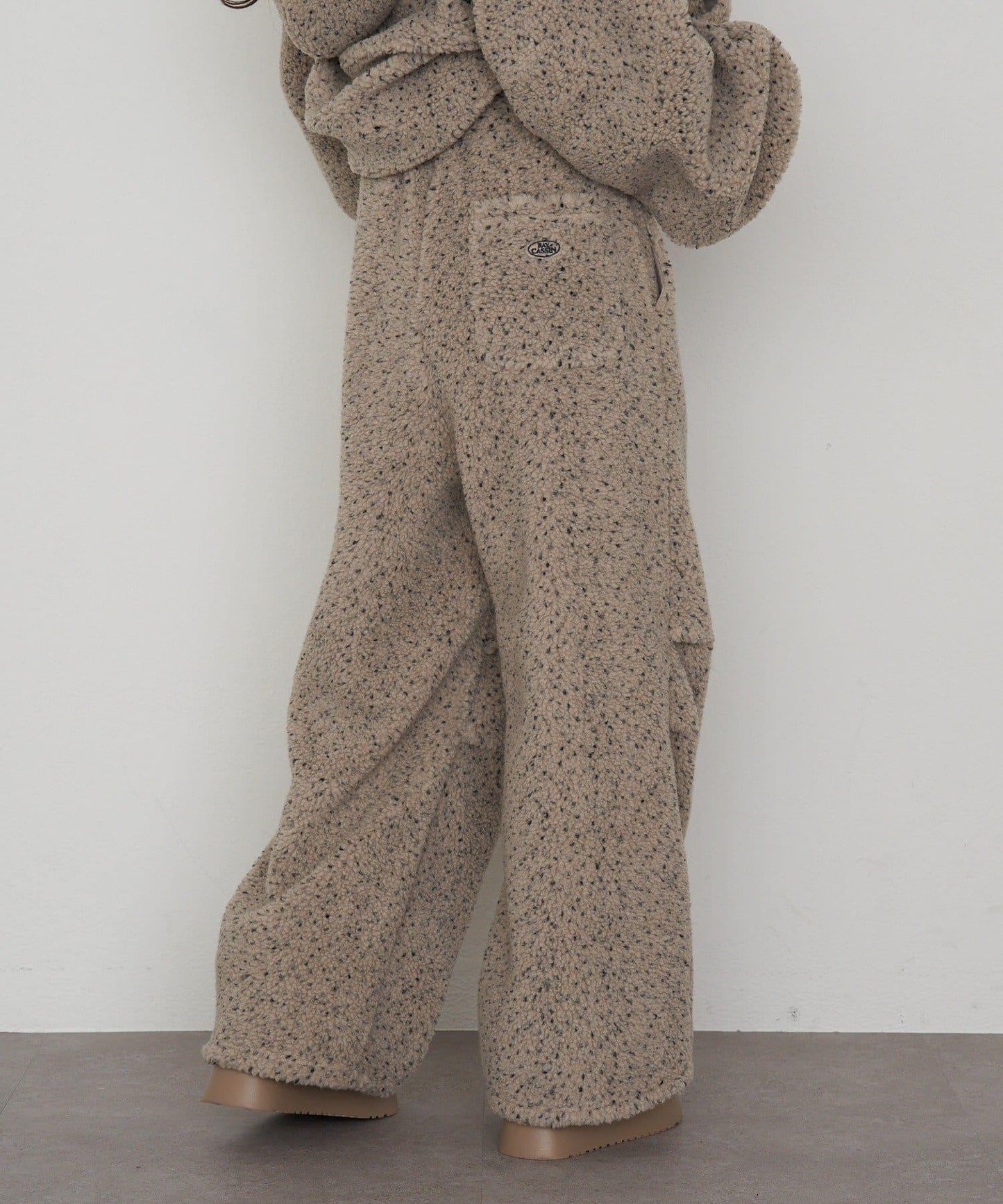 抓絨休閒易穿褲