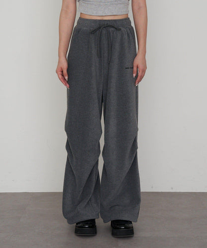 抓絨休閒易穿褲