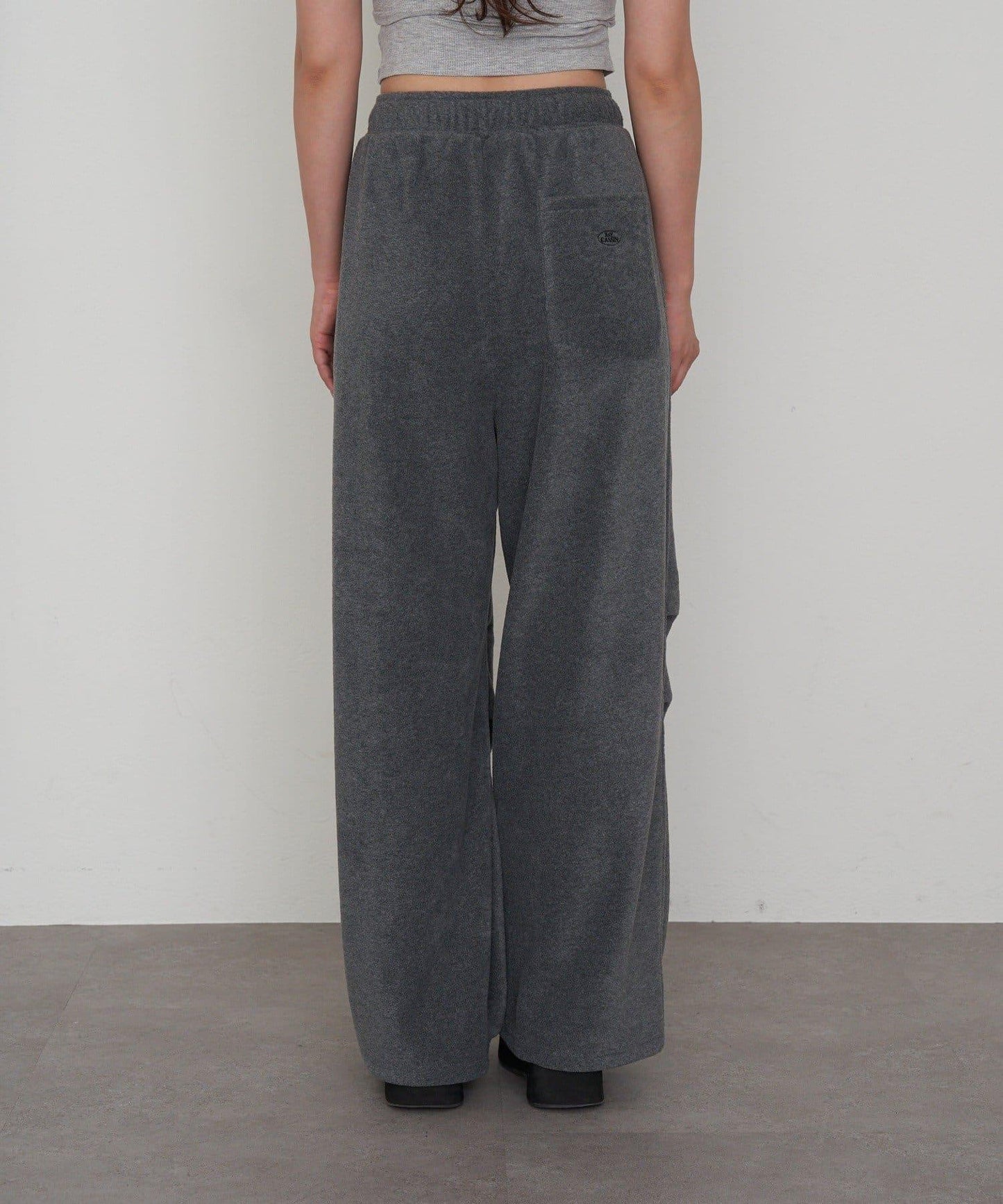 抓絨休閒易穿褲