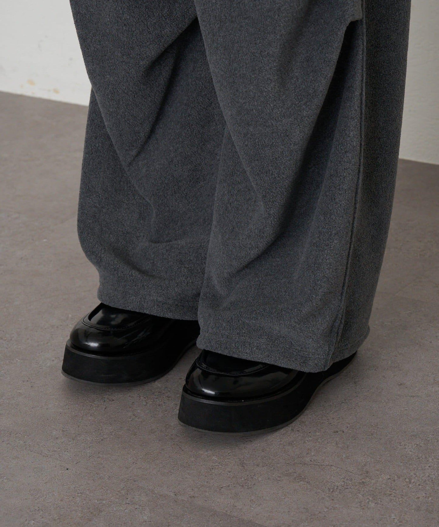 抓絨休閒易穿褲