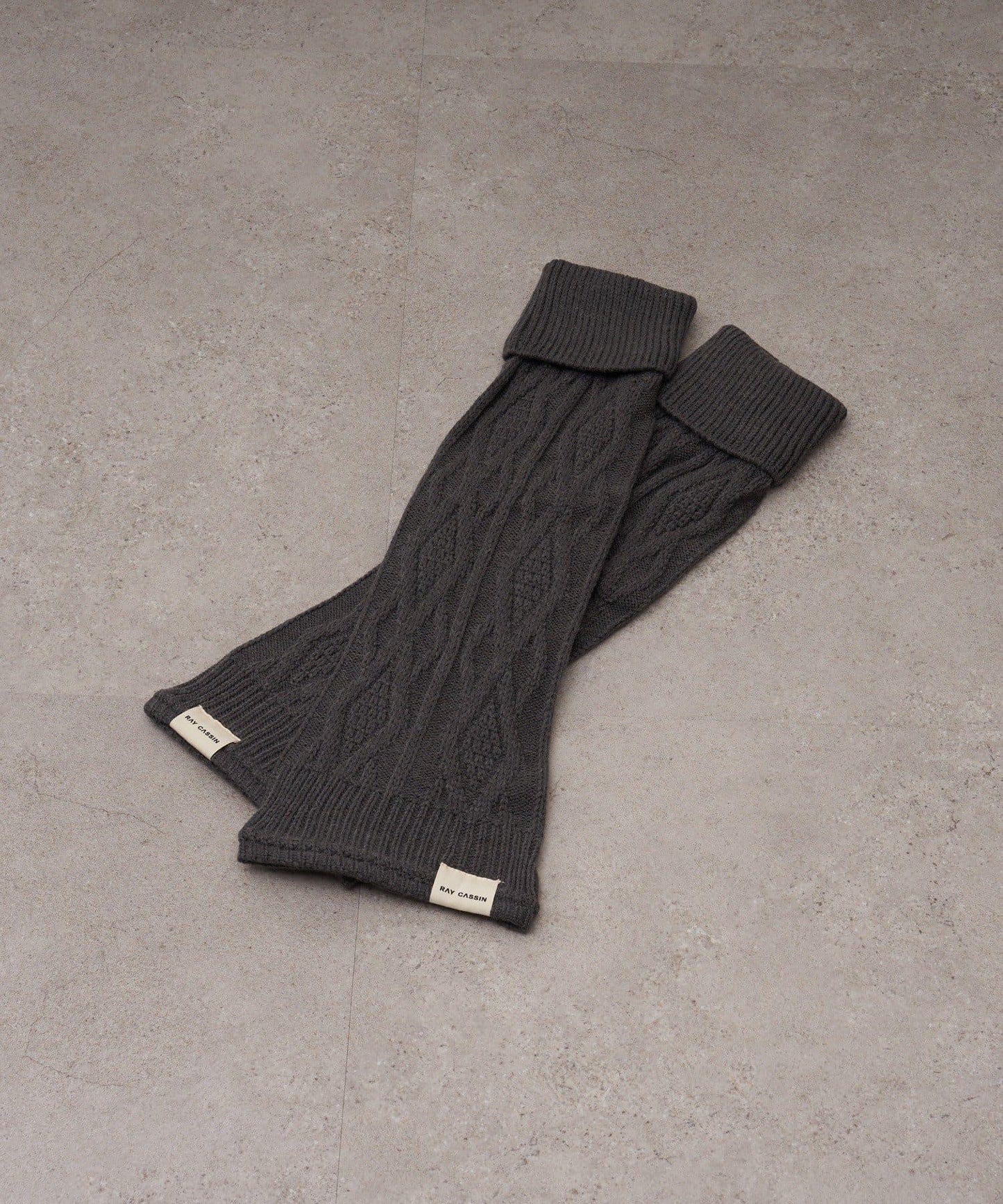 麻花編織護腿襪