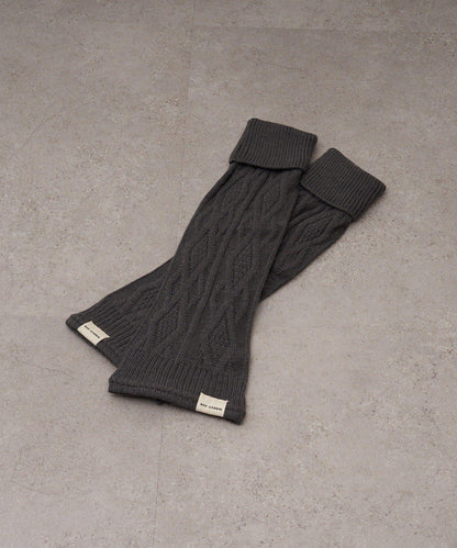 麻花編織護腿襪