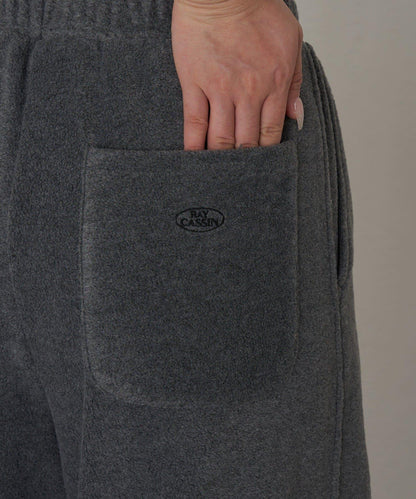 抓絨休閒易穿褲