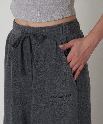 抓絨休閒易穿褲