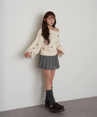 麻花編織護腿襪