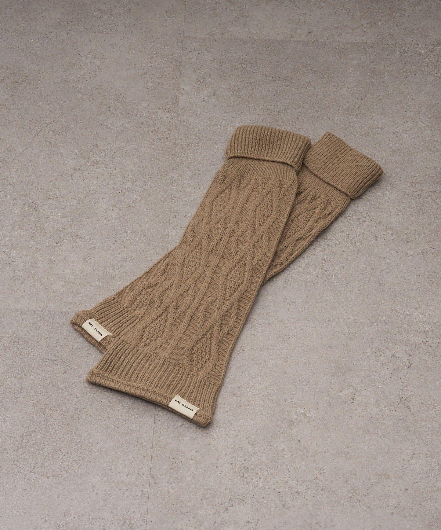 麻花編織護腿襪