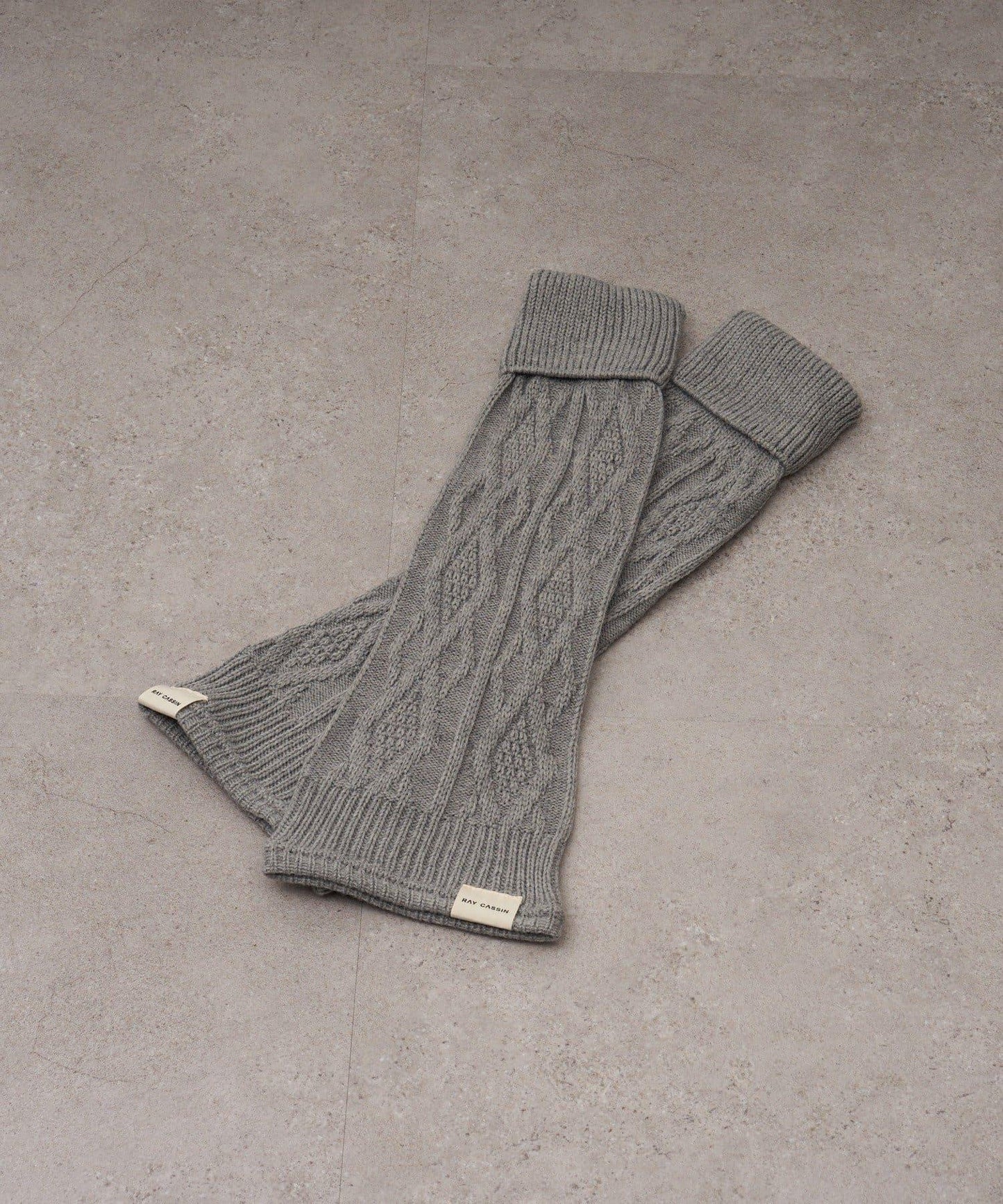 麻花編織護腿襪