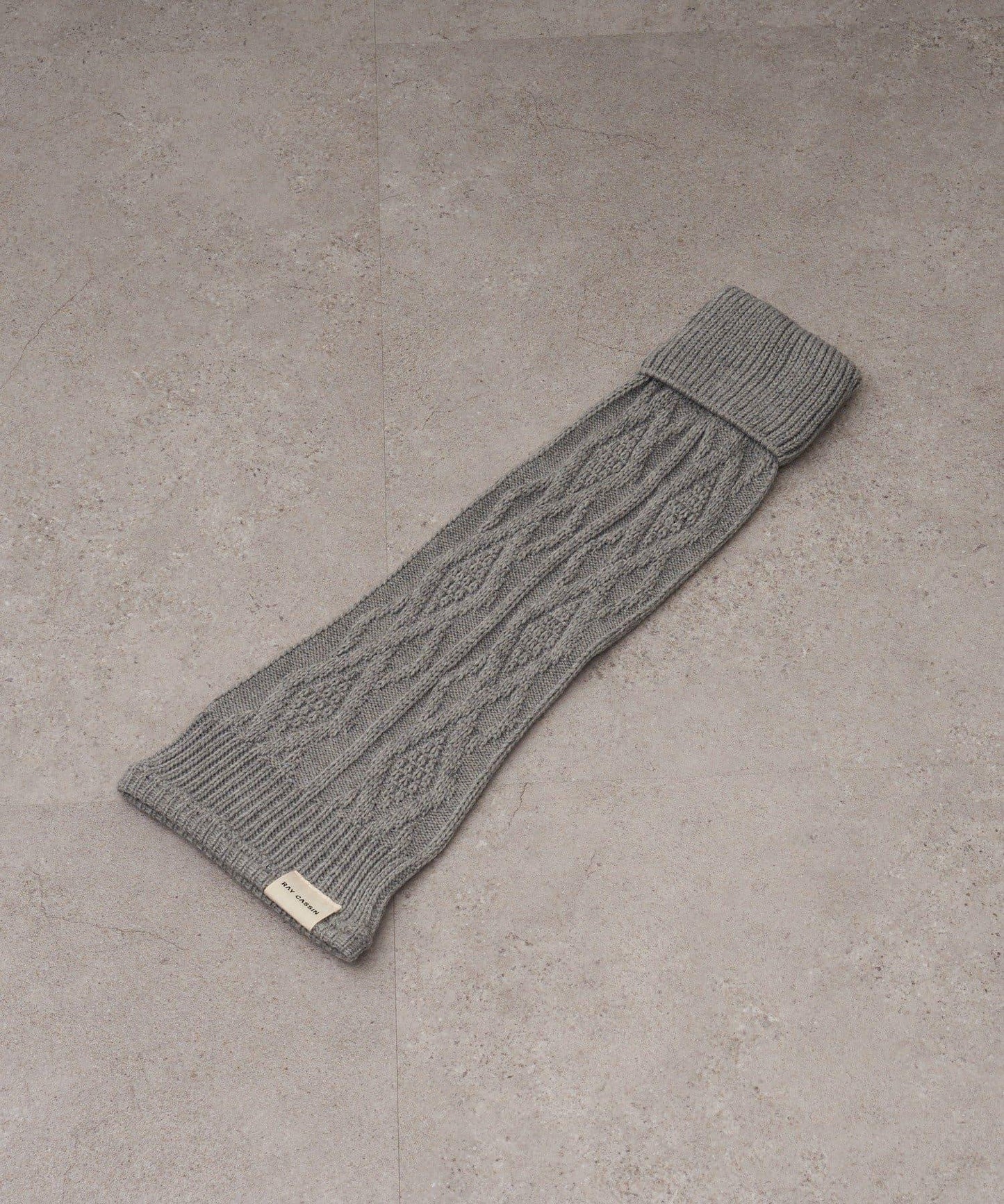 麻花編織護腿襪