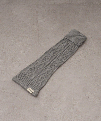 麻花編織護腿襪