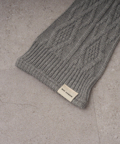 麻花編織護腿襪