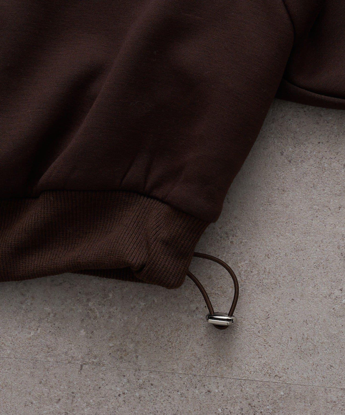 【RAY CASSIN】一字肩衛衣拼接格紋連衣裙