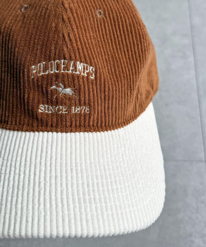 【POLO CHAMPS】燈芯絨棒球帽