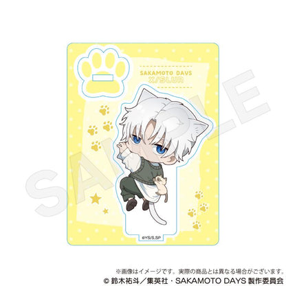 SAKAMOTO DAYS_迷你角色立牌 貼貼貓ver. X（斯拉）